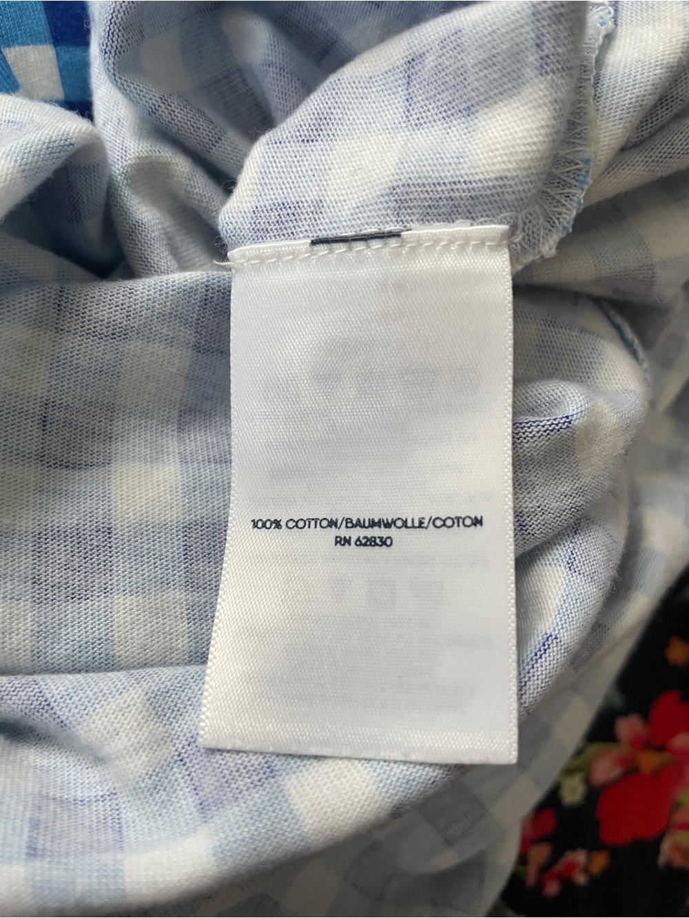 Draper James Lands’ End Blue and White Gingham V‑Neck dress size XS - Picture 8 of 8